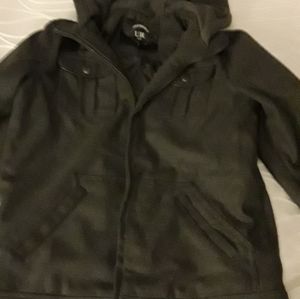 Boys lined fleece hoodie